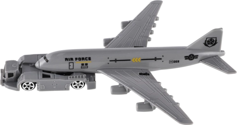 Nagy szállítógép az egész küldetés központjaként