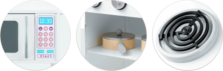 Mikrohullámú sütő színes panellel