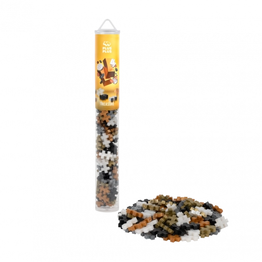 Plus-Plus kincs – kreatív készlet 100 db-os tubusban