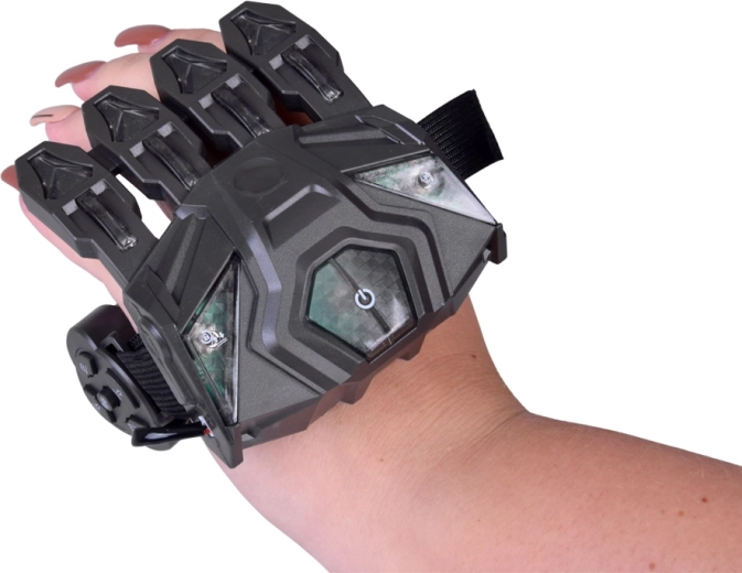 Két vezérlési mód: kesztyű és RC távirányító