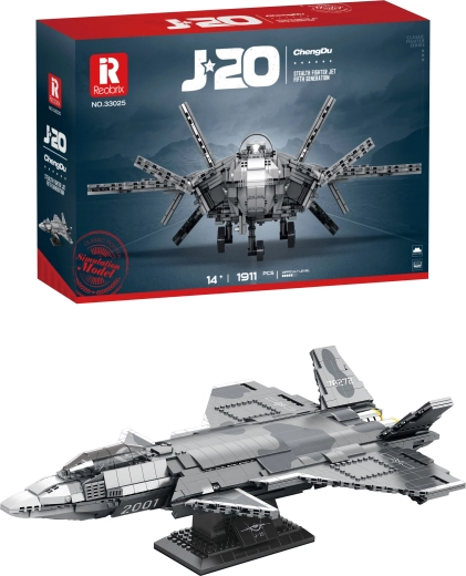 J-20 vadászgép építőkészlet (1911 darab)