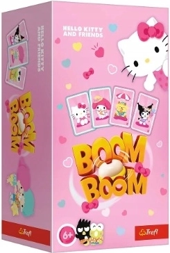 Boom boom Hello Kitty gyors megfigyelős kártyajáték - 1 db