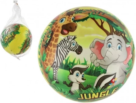 Labda dzsungel mintával, 23 cm