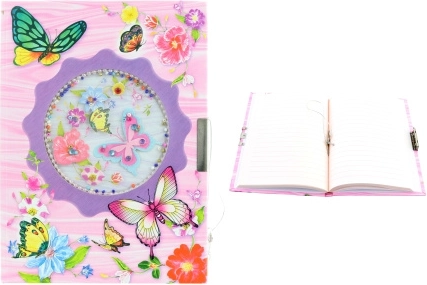Kislányoknak szánt pillangós napló