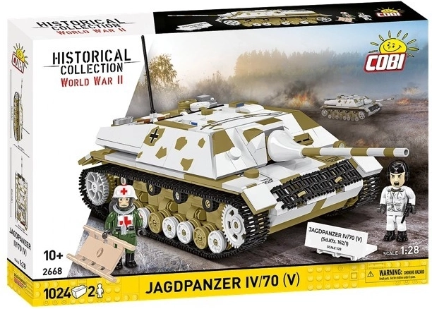 COBI Historical Collection WWII Jagdpanzer IV/70 (V) (Sd.Kfz. 162/1) építőkészlet 1024 darabbal