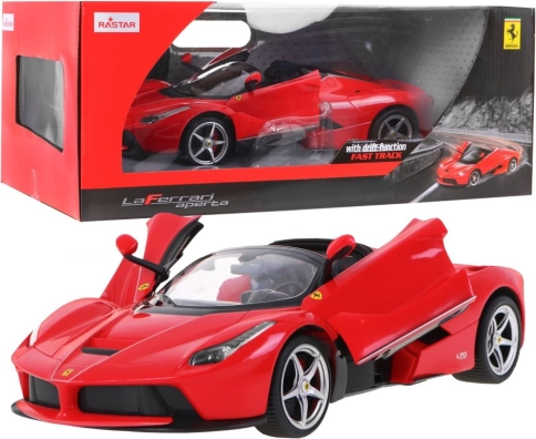 Rastar Ferrari LaFerrari Aperta 1:14 távirányítós autó 2,4 GHz – Piros