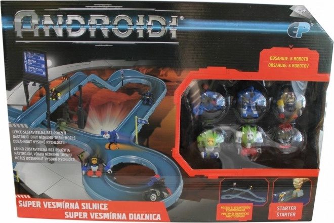 Android szuper űrutca – akciós játékkészlet robotokkal