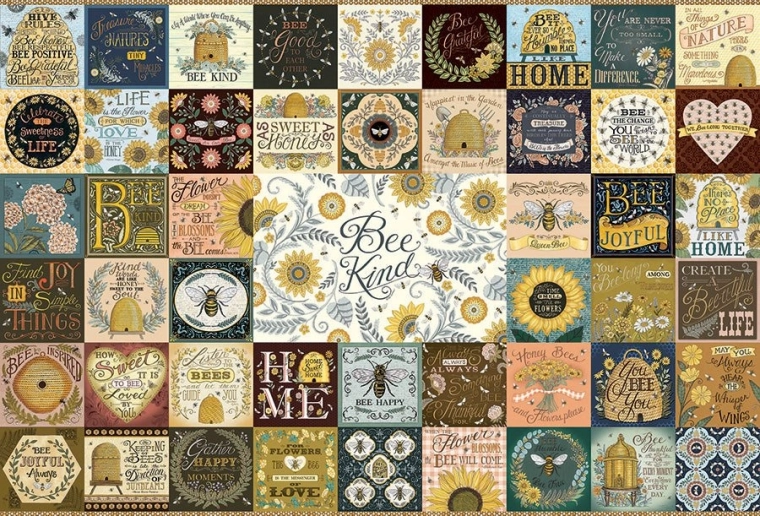 COBBLE HILL Puzzle Kedves méhek 2000 darabos