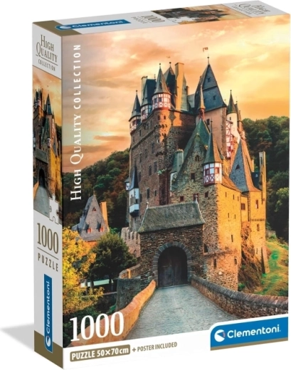 CLEMENTONI puzzle Aranyóra az Eltz-várnál 1000 darab
