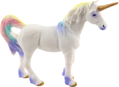Műanyag egyszarvú figura 15 cm