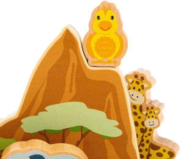 Masszív fafigurák kis kezekhez