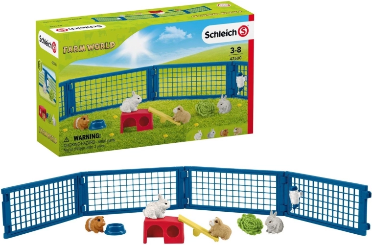 Schleich Farm World kifutó nyulaknak és tengerimalacoknak
