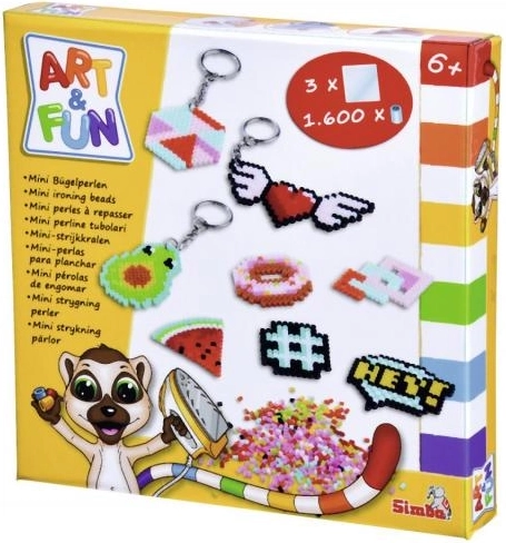 Simba ART & FUN Minigyöngyök kulcstartókhoz