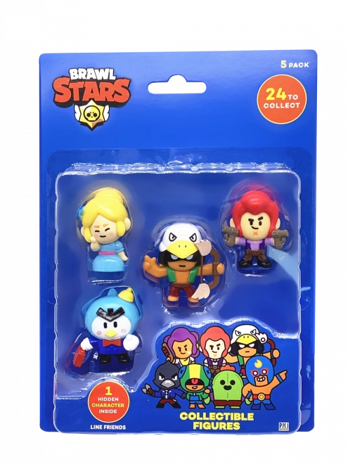 Brawl Stars 1. sorozat figurák készlet - 5 figura
