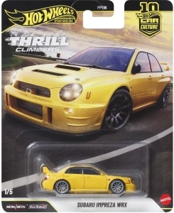 Hot Wheels prémium kisautó Car Culture – SUBARU IMPREZA WRX 1:64