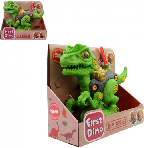 Összeépíthető dinoszaurusz elemekkel