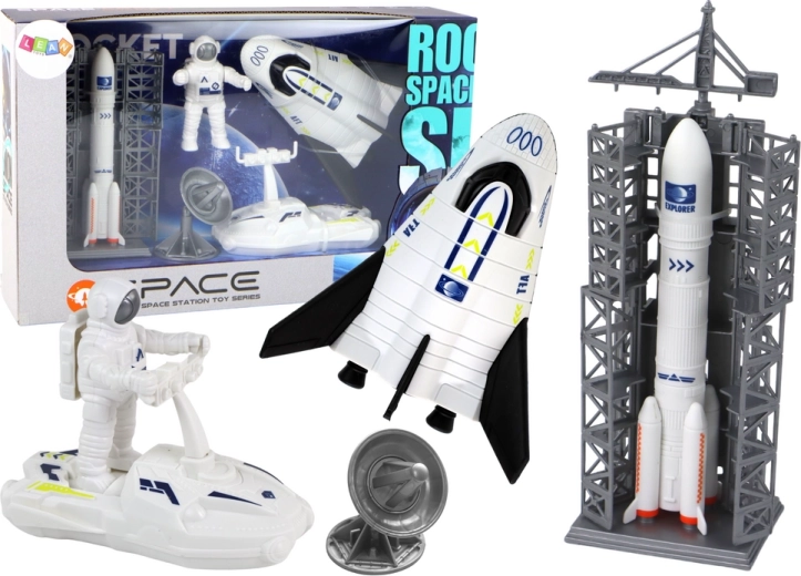 Űrküldetés Űrkészlet Rakéta Űrhajós Űrhajó 5 elem