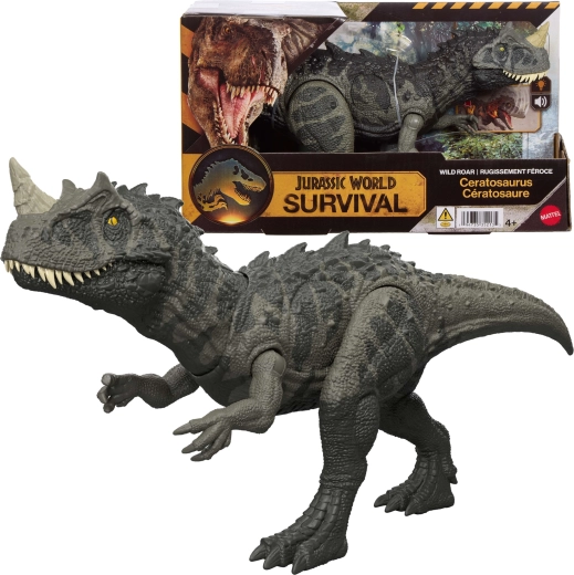 Interaktív Ceratosaurus figura Jurassic World Survival, 30 cm