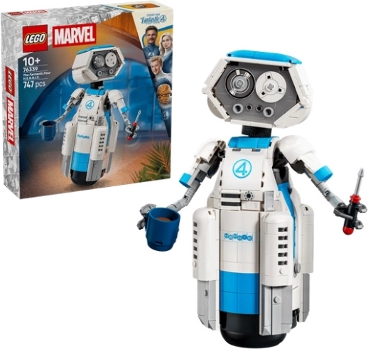 LEGO Marvel Fantasztikus Négyes H.E.R.B.I.E. robot