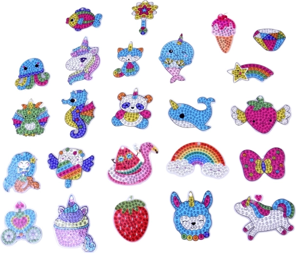 24 bájos, csillogással teli függődísz