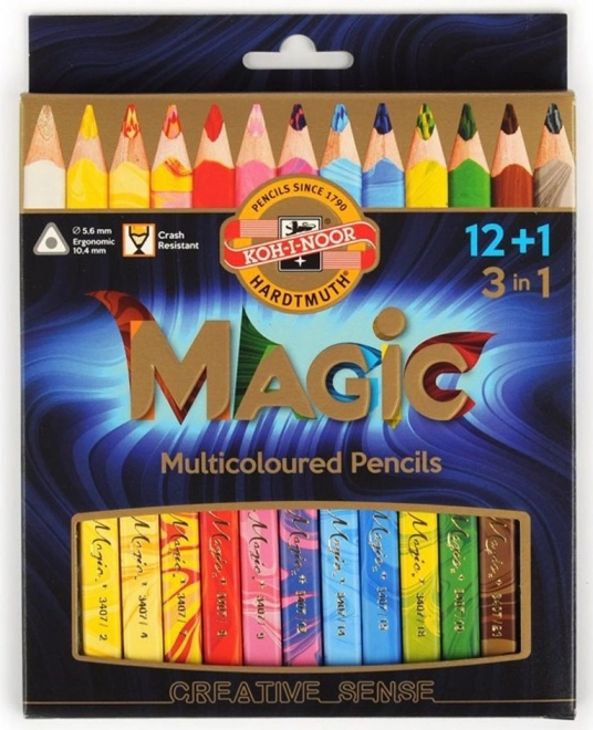 művész ceruzák magic 12+1 db koh-i-noor