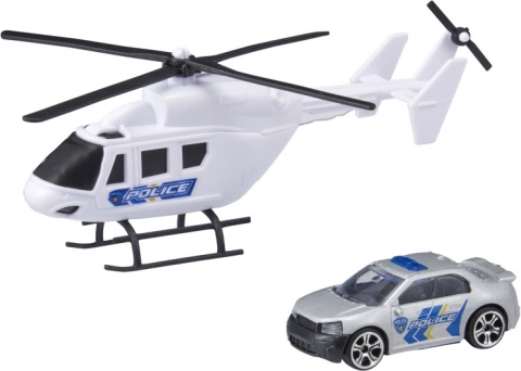 TEAMSTERZ helikopter és kisautó – mentőjármű-készlet