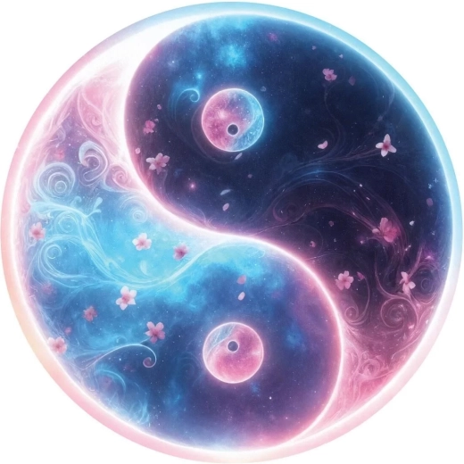 Kerek Jin és Jang puzzle, 570 darab