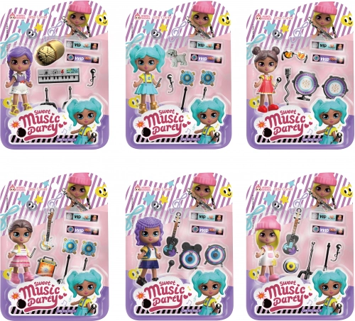 Baba Hangszerekkel 9 cm