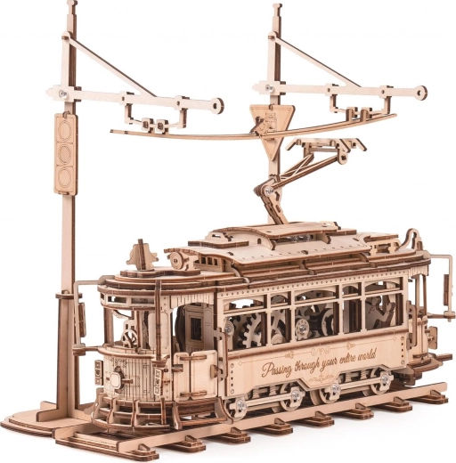 3D fa mechanikus puzzle Villamos