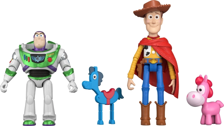 Woody és Buzz PlayScale méretarányban