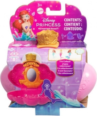 DISNEY PRINCESS tengeri sellő kagylóban – fürdős játékkészlet (mix)