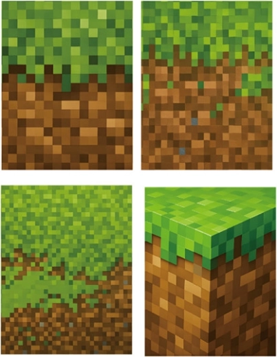 Minecraft ajándéktáska L méret