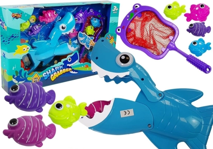 Fürdési cápás halászati játékhálóval
