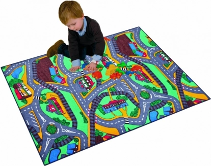Játékszőnyeg úthálózattal 95 x 200 cm