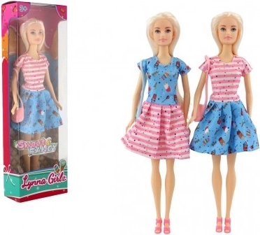 Panenka Lynna hosszú hajjal