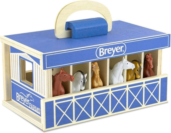 6 Breyer Stablemates figura 1:32 méretarányban