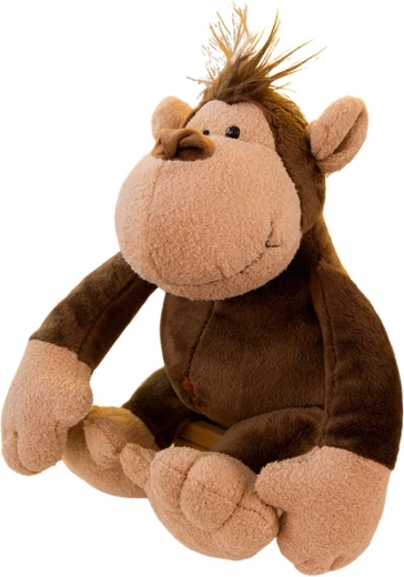 Barna plüss majom 25 cm