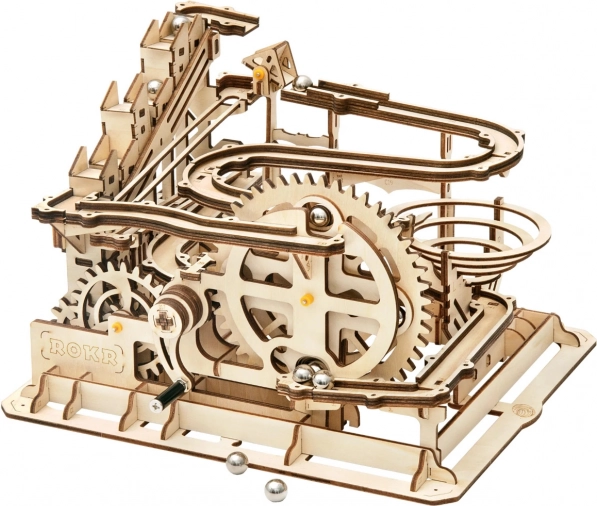 Fából készült 3D puzzle Rokr Golyópálya Parkour