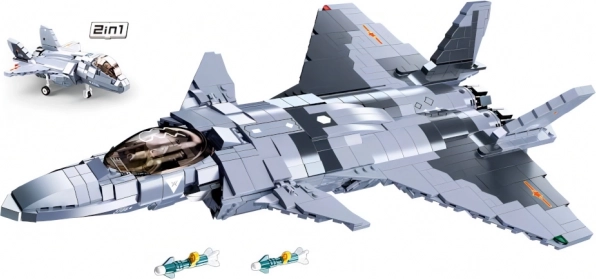 Sluban Model Bricks Chengdu J–20 vadászgép