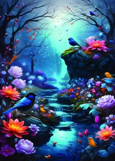 ALIPSON Varázslatos természet puzzle 500 darab