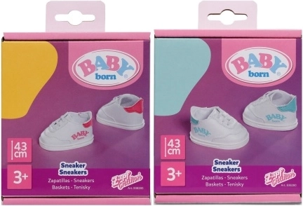 BABY born sportcipő babához, 43 cm-es - 1 darab