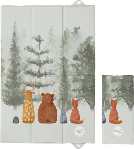 Ceba Baby basic forest companions utazó pelenkázó alátét 60 × 40 cm