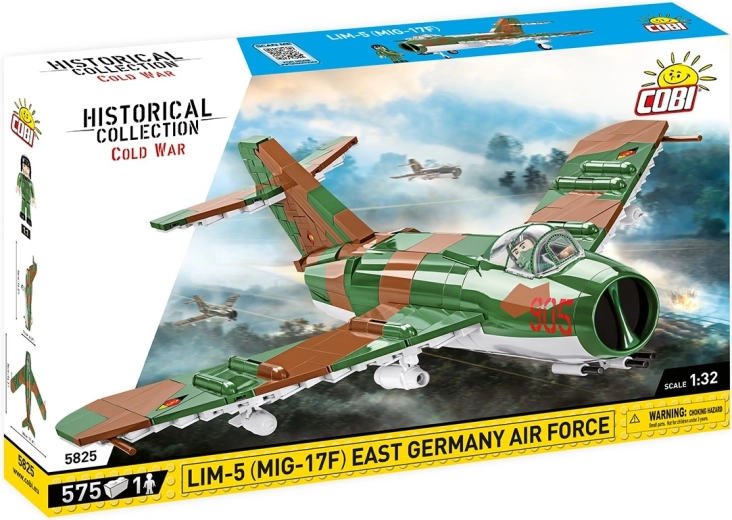 Cobi MiG-17F (LIM-5) a keletnémet légierő repülőgépe 1:32