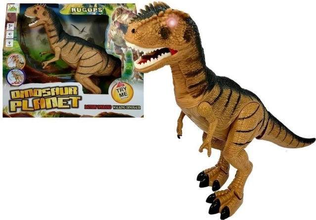 Interaktív RUGOPS dinoszaurusz mozgással, hangokkal és fényekkel