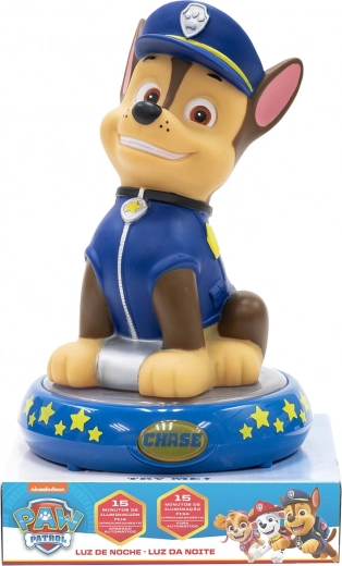 éjszakai lámpa Chase paw patrol 3D figura