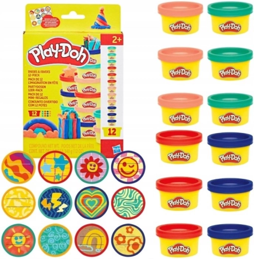Play-Doh gyurma készlet 12 tégelyben