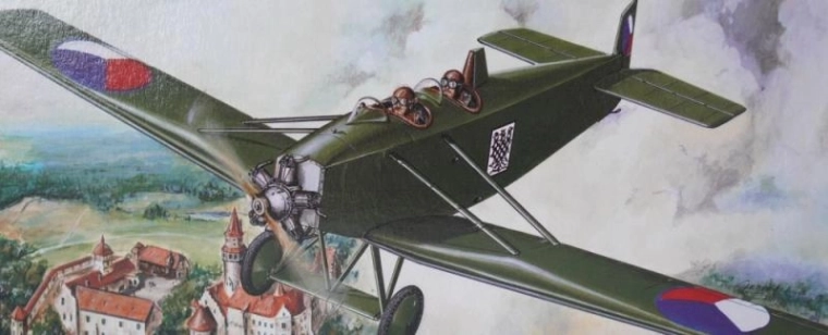 Avia BH 11 repülőgép modell