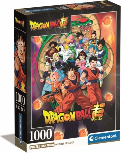 Clementoni 1000 darabos puzzle – Anime DRAGON BALL Compact
