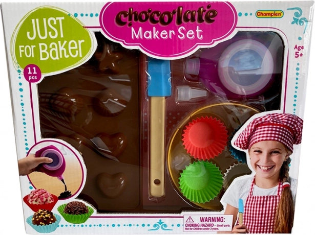 Csokoládé készítő készlet gyerekeknek Just for Baker