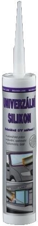Univerzális, átlátszó szilikon 280 ml DEN BRAVEN Silver Line